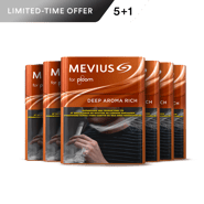 Mevius for Ploom 5 Packs + 1 Pack Sticks Option