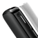 Close-up of Jet Black Augmented Pattern Ploom AURA front panel, detached from device.
