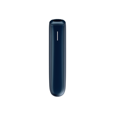 Ploom AURA Navy Blue device front view
