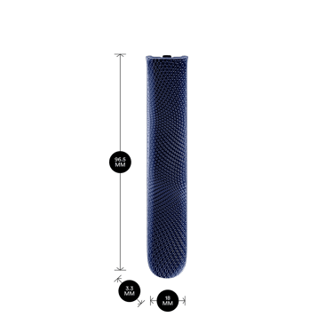Ploom AURA Front Panel - Navy Blue Augmented Pattern