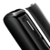 Close-up of Jet Black Augmented Pattern Ploom AURA front panel, detached from device.
