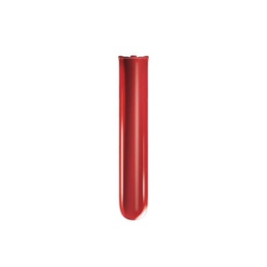 Front-facing view of Ploom AURA front panel in Lava Red color.