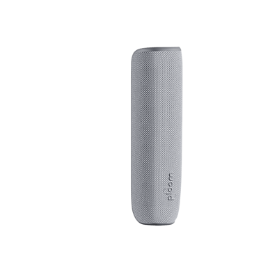 Lunar Silver Ploom AURA Back Cover right view.