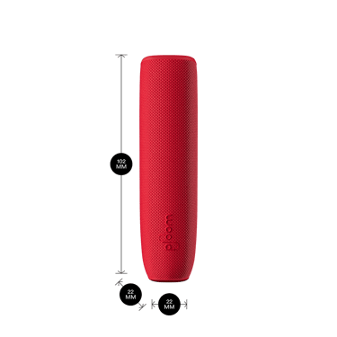 Ploom AURA Back Cover - Lava Red