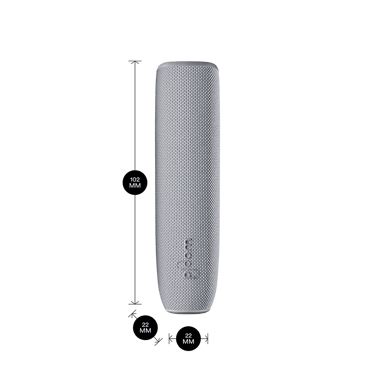 Ploom AURA Back Cover - Lunar Silver