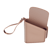 Lateral view of an empty and open Rose Gold Duo Carry Case