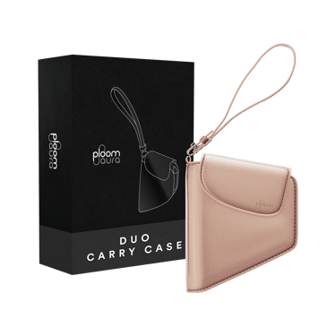 Ploom AURA Duo Carry Case Rose Gold pack
