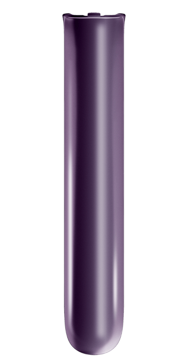 Front-facing view of Ploom AURA front panel in Lavender color.
