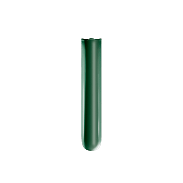 Front-facing view of Ploom AURA front panel in Amazon Green color.
