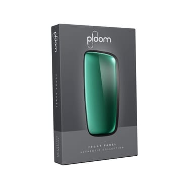 Ploom X Advanced front panel amazon green packaging