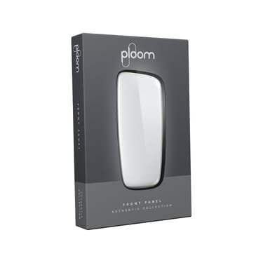 Ploom X Advanced front panel cotton white packaging