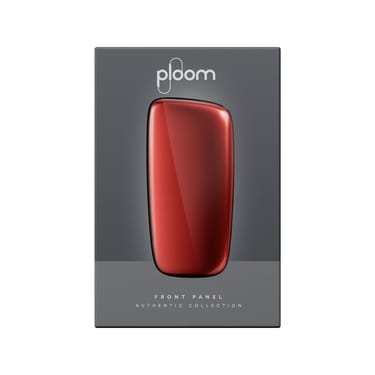 Ploom X Advanced front panel lave red packaging