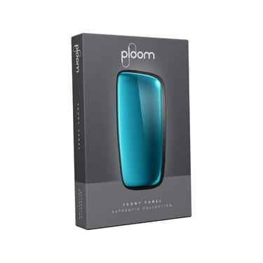 Ploom X Advanced front panel ocean blue packaging
