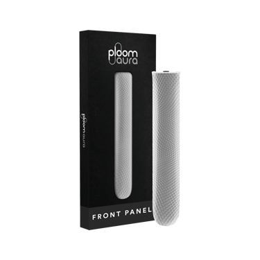 Ploom AURA Front Panel Jet Black Augmented Pattern pack