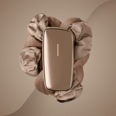 Ploom X Advanced front panel champagne gold texture