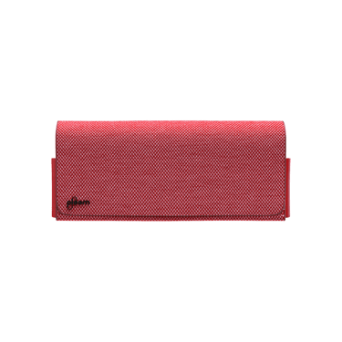 Ploom X Advanced fabric carry case red closed front

