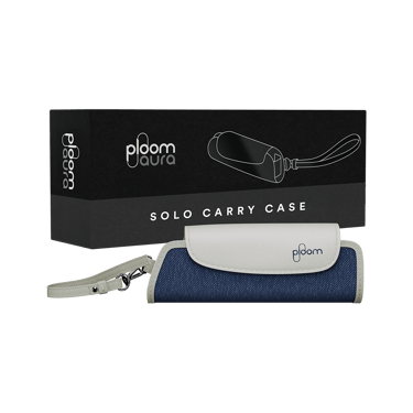 Ploom AURA Solo Carry Case Denim Leather Fusion pack
