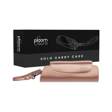 Ploom AURA Solo Carry Case Rose Gold pack
