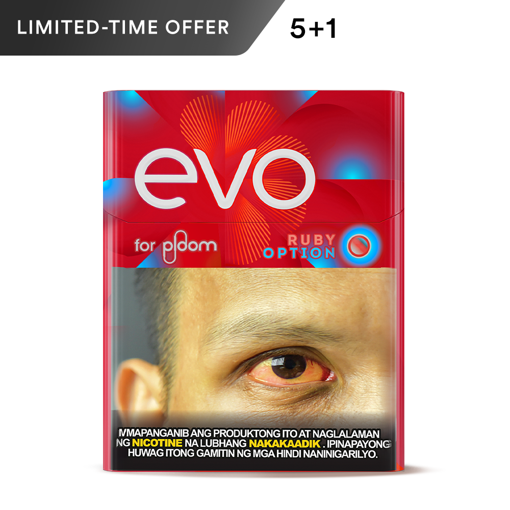 EVO for Ploom Ruby Option Sticks 5+1 Promo