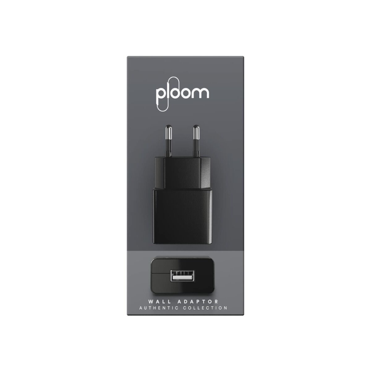 Ploom X Advanced wall adaptor packaging
