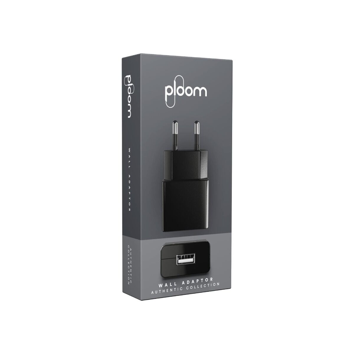 Ploom X Advanced wall adaptor packaging

