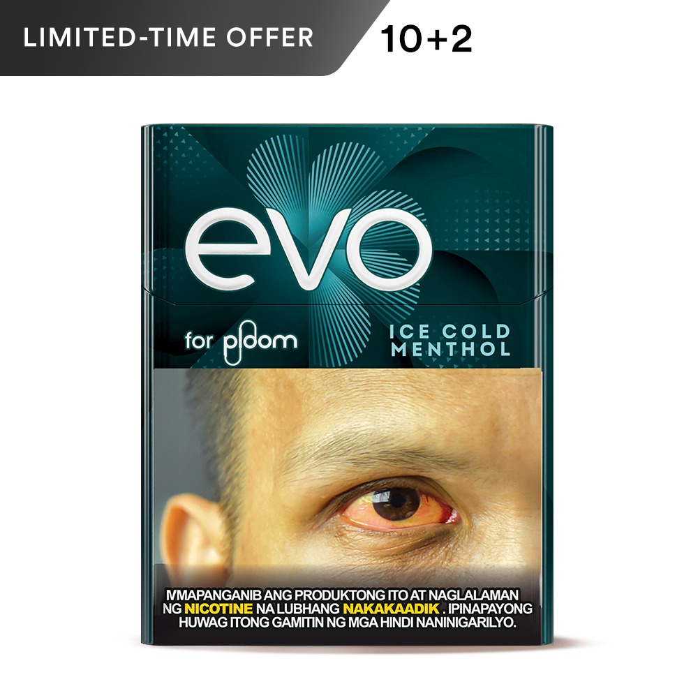 EVO for Ploom Ice Cold Menthol Sticks 10+2 Promo