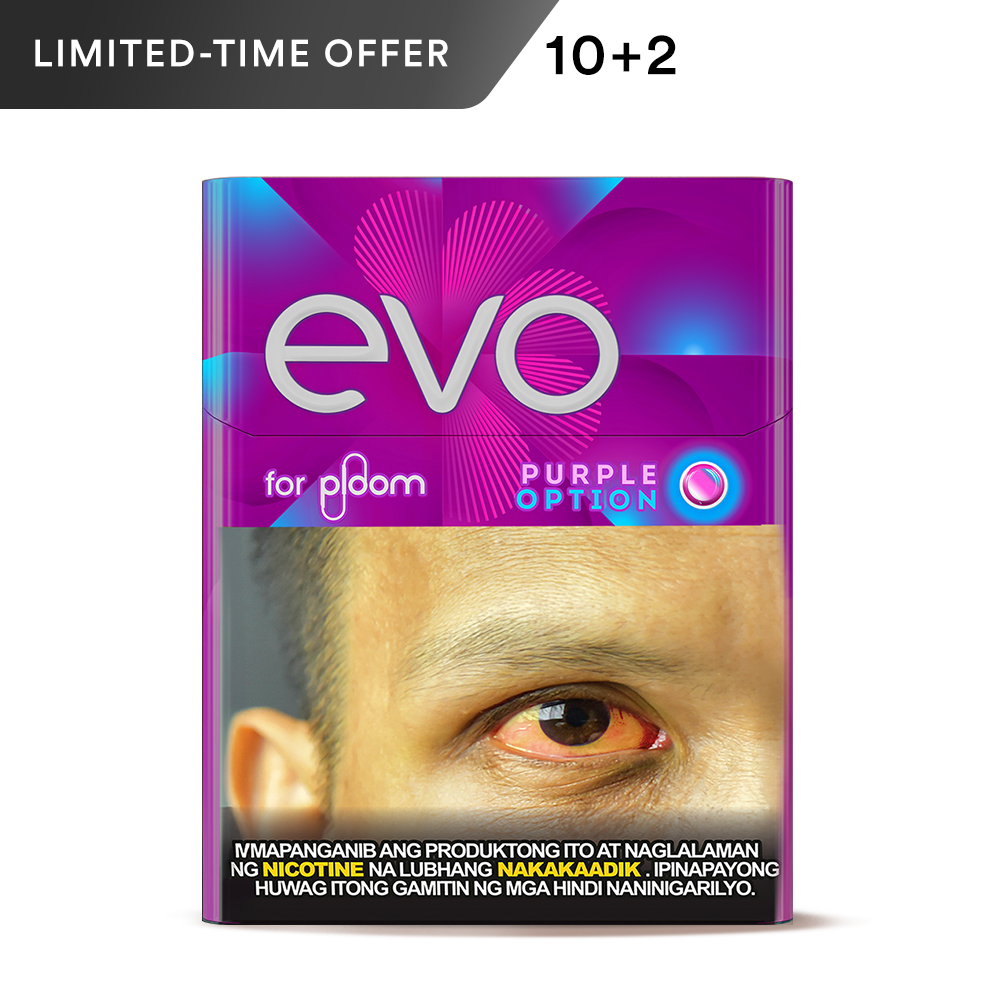 EVO for Ploom Purple Option Sticks 10+2 Promo