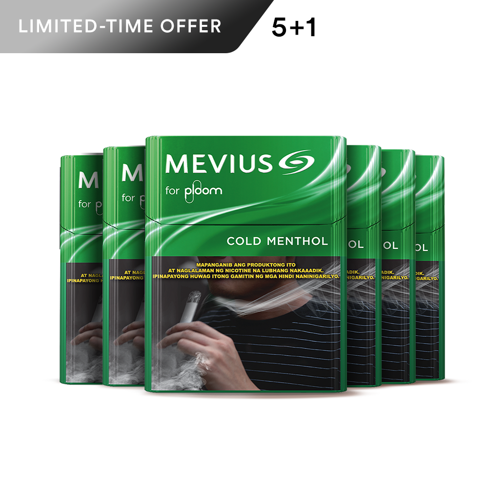 Mevius for Ploom 5 Packs + 1 Packs Sticks Option