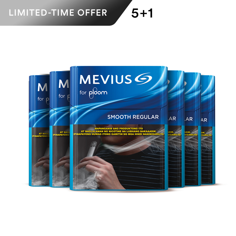 Mevius for Ploom 5 Packs + 1 Packs Sticks Option