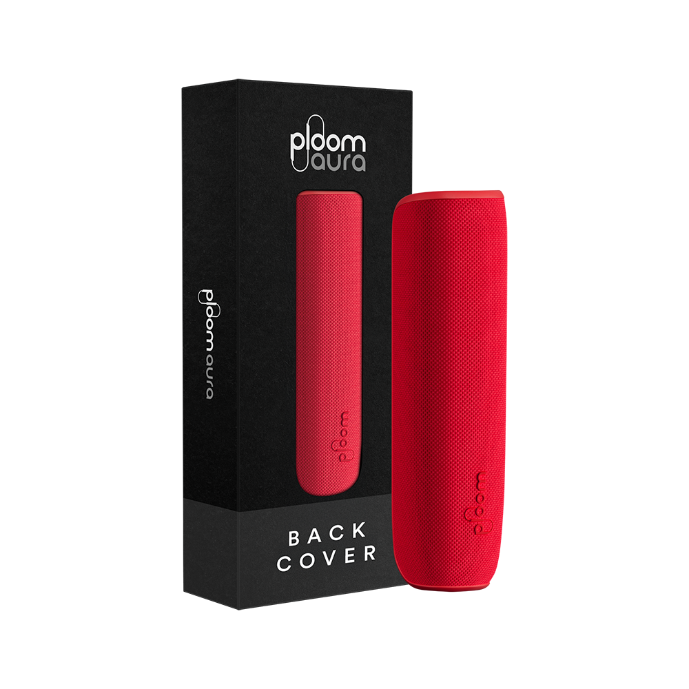 Ploom AURA Back Cover Lava Red pack
