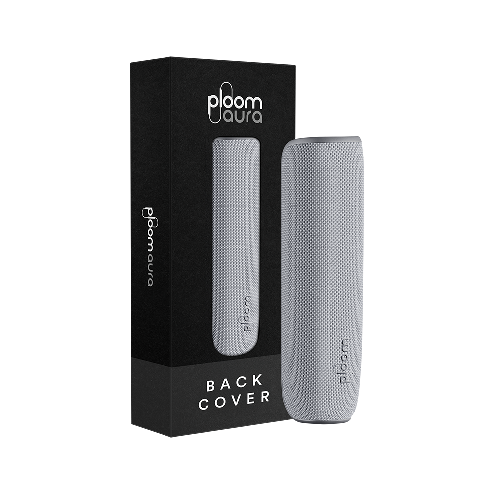 Ploom AURA Back Cover Lunar Silver pack
