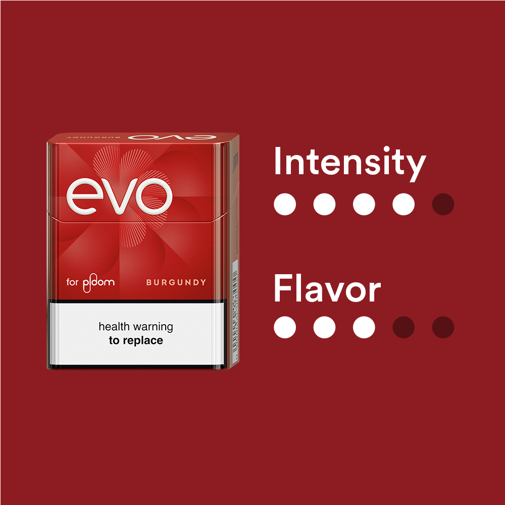 EVO for Ploom Burgundy Sticks