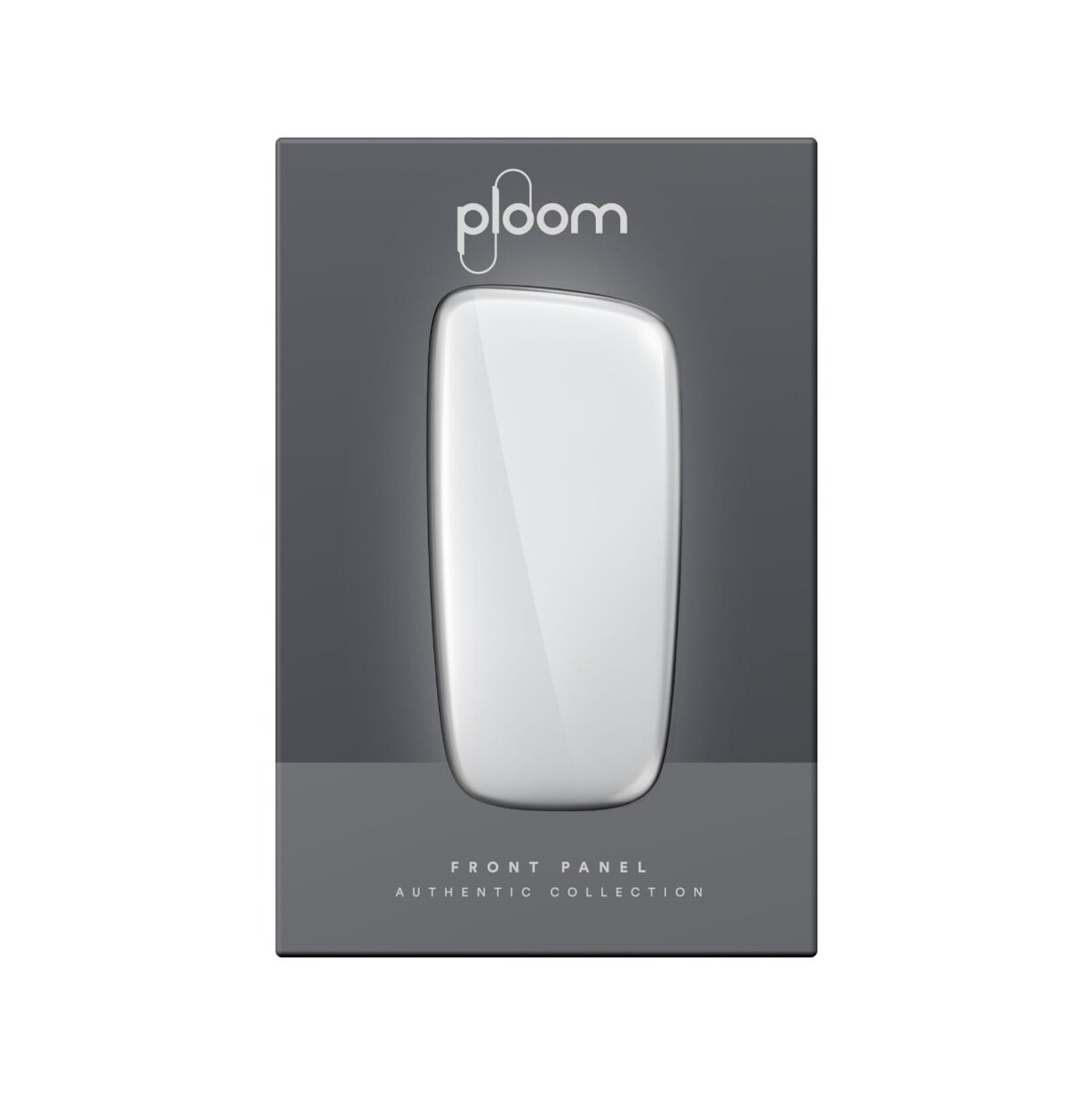 Ploom X Advanced front panel cotton white packaging
