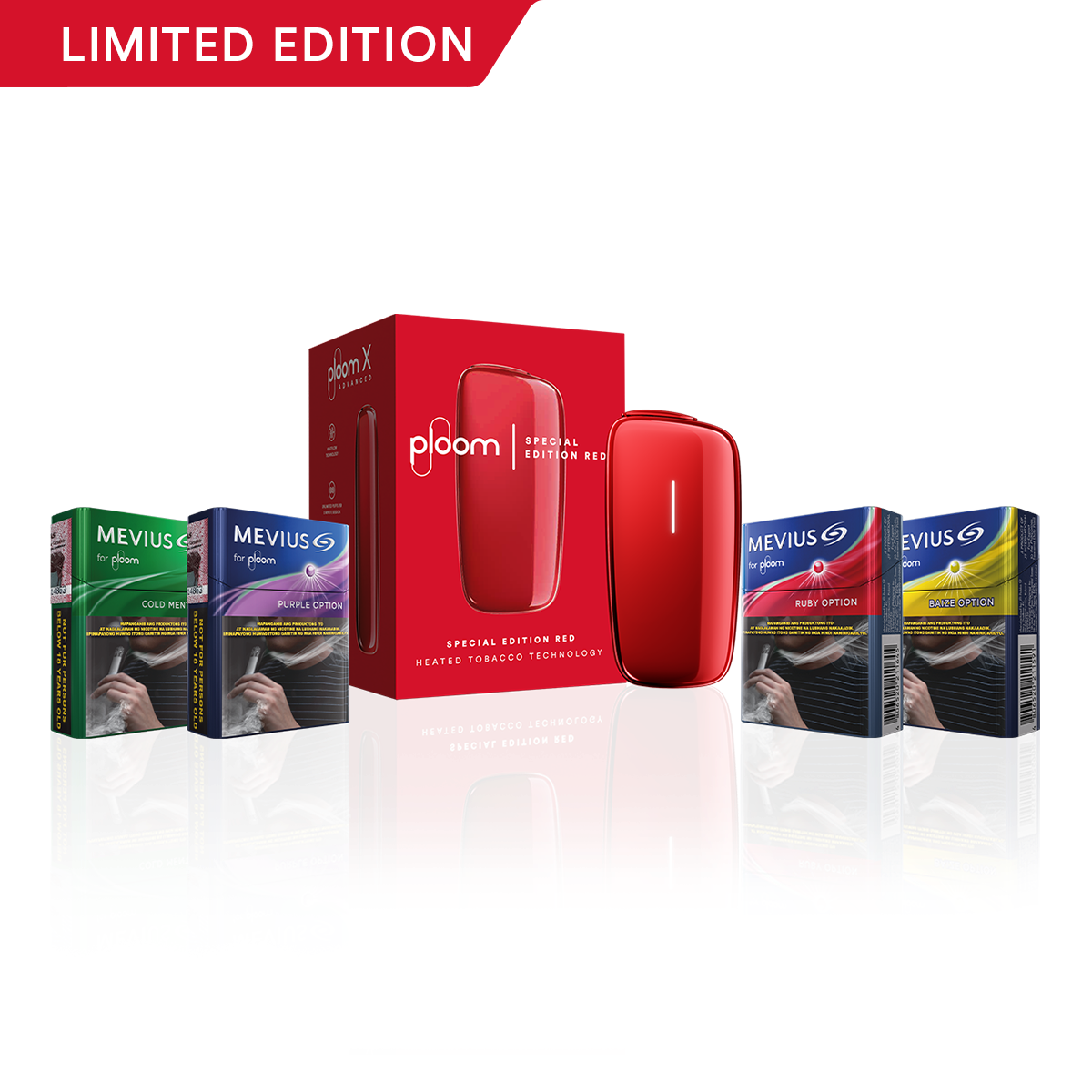 Special Edition Red Menthol Kit by Ora Ïto