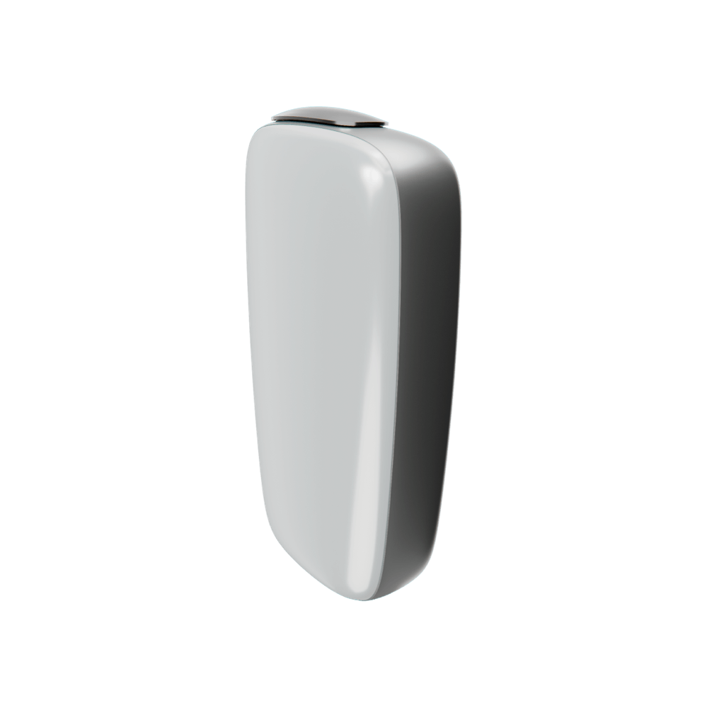Ploom X Advanced front panel cotton white side facing
