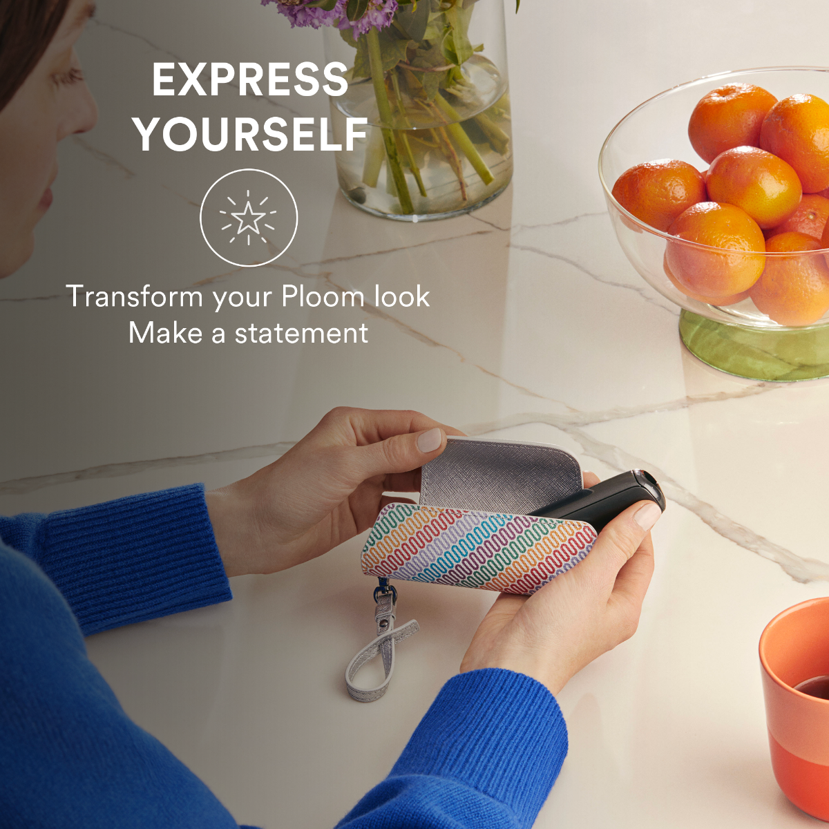 Ploom AURA Solo Carry Case Rose Gold: express yourself