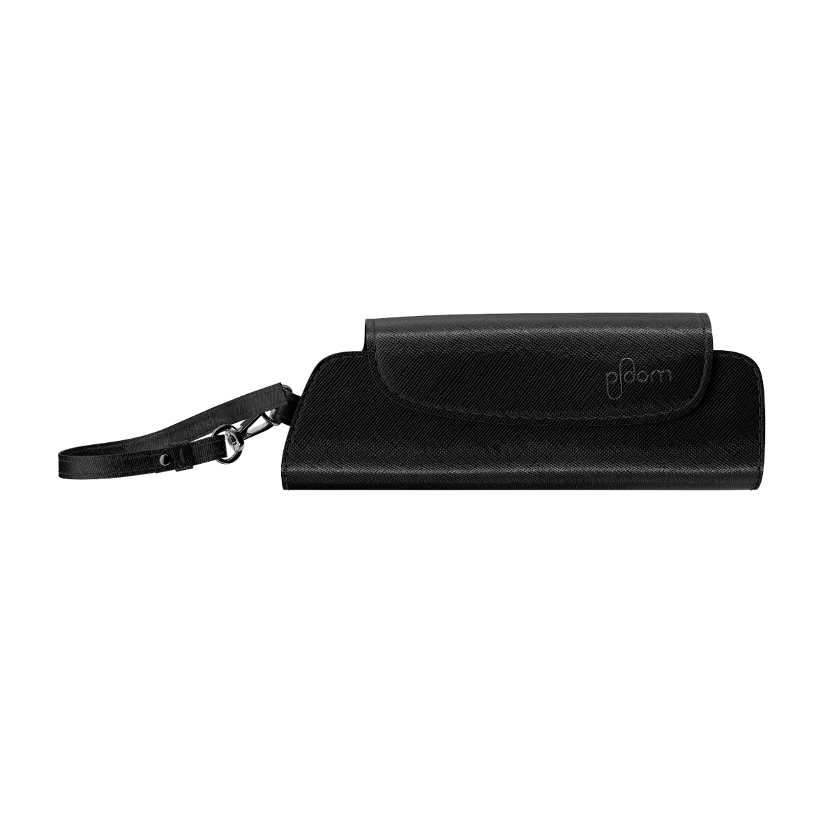 Front view of a closed Jet Black Solo Carry Case
