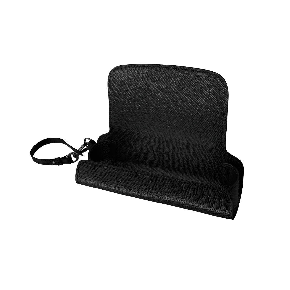 Lateral view of a Jet Black Solo Carry Case alone
