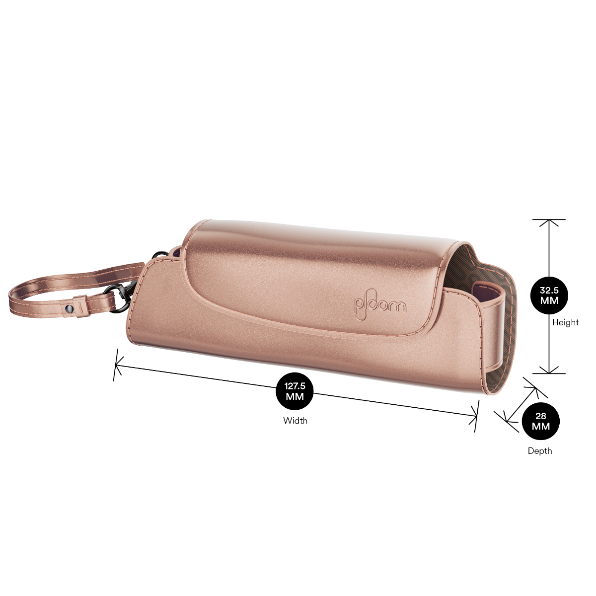 Ploom AURA Solo Carry Case - Rose Gold